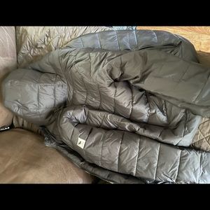 Abercrombie Kids Black Coat with soft fur inside